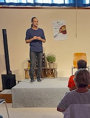 Foto Philipp Weber gastiert in der Streitberghalle